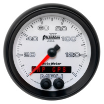 Hastighetsmätare 87mm 140MPH GPS-Styrd PHANTOM II